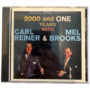 Carl Reiner Mel Brooks 2000 and One Years With CD Rhino R2 72166 Comedy Album